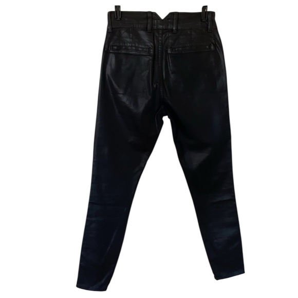 JOE’s “The Georgia” Coated High-Waisted Skinny Pants in Black Size 27 — WOW!!! - Picture 8 of 11